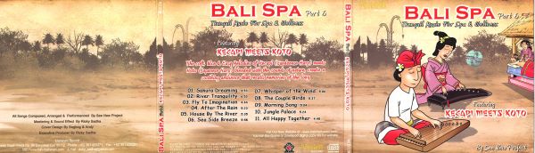 CD【Bali Spa 6／Tranquil Music For Spa & Wellness】KECAPI MEETS KOTO／バリ スパ／バリ  ヒーリングCD／ガムランミュージック／バリ島CD【レターパックOK】-アジアンライフスタイルチャナン　公式通販